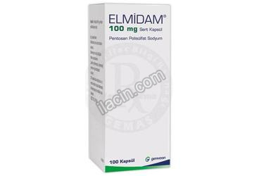 ELMIDAM 100 MG SERT KAPSUL (100 KAPSUL) görseli