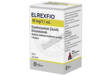 ELREXFIO 44 MG/1,1 ML ENJEKSIYONLUK COZELTI (1 ADET) görseli