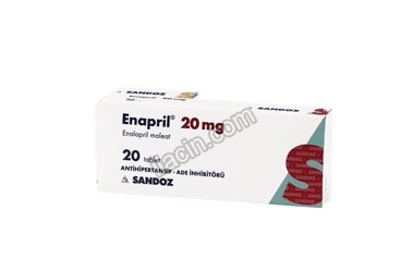 ENAPRIL 20 MG 20 TABLET görseli