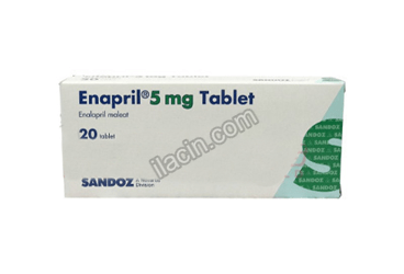 ENAPRIL 5 MG 20 TABLET görseli