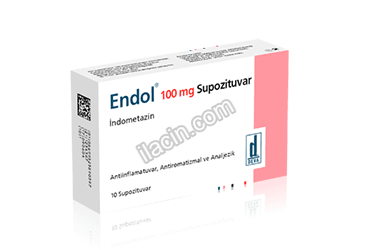 ENDOL 100 MG 10 SUPOZITUAR görseli