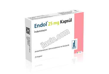 ENDOL 25 MG 25 KAPSUL görseli