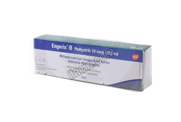 ENGERIX-B PEDIATRIC DOZ 10 MCG/0,5ML 1 ENJEKTOR görseli
