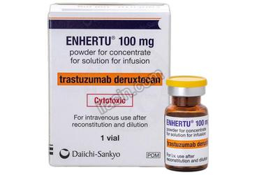 ENHERTU 100 MG IV INFUZYONLUK COZELTI HAZIRLAMADA KULLANILACAK KONSANTRE ICIN TOZ (1 ADET) görseli