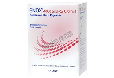 ENOX 4000 ANTI-XA IU/0,4 ML 10 KULLANIMA HAZIR ENJEKTOR görseli