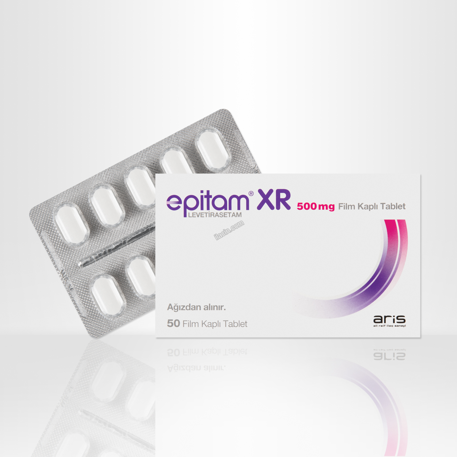 EPITAM XR 500 MG 50 FILM KAPLI TABLET görseli