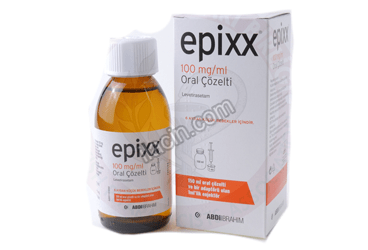 EPIXX  100 MG/ML ORAL COZELTI 150 ML + 1ML ENJEKTOR görseli