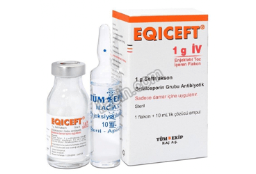 EQICEFT- IV 1000 MG 1 FLAKON görseli