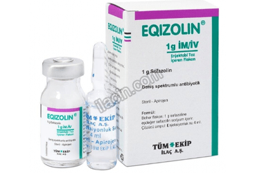 EQIZOLIN- IM/IV 1000 MG 1 FLAKON görseli