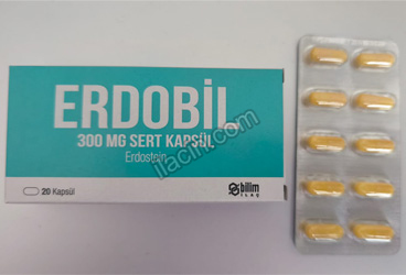 ERDOBIL 300 MG SERT KAPSUL (20 KAPSUL) görseli