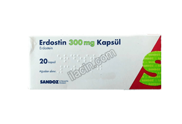 ERDOSTIN 300 MG 20 KAPSUL görseli