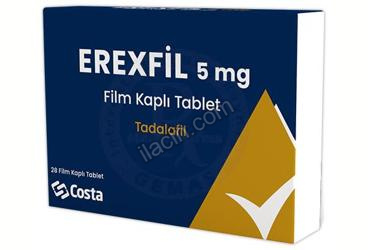 EREXFIL 5 MG FILM KAPLI TABLET (28 ADET) görseli