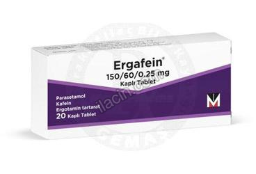 ERGAFEIN 150 MG 20 DRAJE görseli