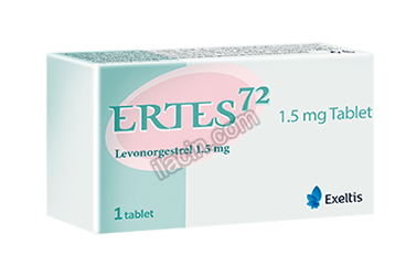 ERTES 72 1,5 MG 1 TABLET görseli