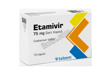 ETAMIVIR 75 MG SERT KAPSUL (10 KAPSUL) görseli