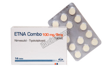 ETNA COMBO 100 MG/ 8 MG 14 TABLET görseli