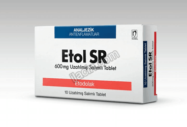 ETOL SR 600 MG 10 UZATILMIS SALIMLI TABLET görseli