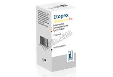 ETOPEX 100 MG/5 ML IV INF. ICIN KON.COZ.ICEREN FLAKON görseli