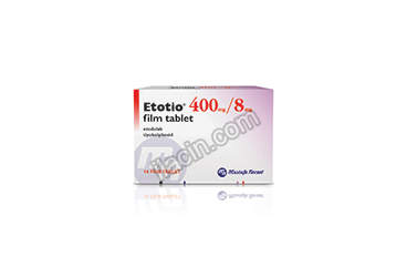 ETOTIO 400 MG/8 MG 14 FILM TABLET görseli