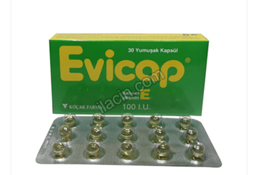 EVICAP 100 IU 30 YUMUSAK KAPSUL görseli