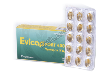 EVICAP FORT 400 IU 30 YUMUSAK KAPSUL görseli