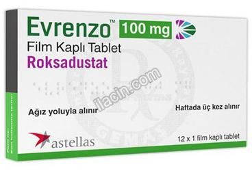EVRENZO 100 MG FILM KAPLI TABLET (12 ADET) görseli