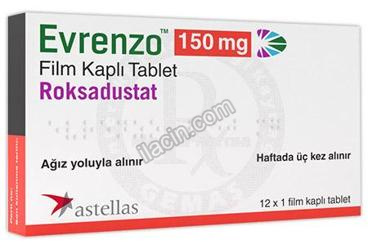 EVRENZO 150 MG FILM KAPLI TABLET (12 ADET) görseli