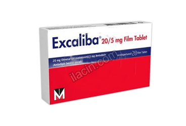 EXCALIBA 20/5 MG 28 FILM TABLET görseli