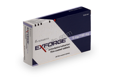 EXFORGE 5/160 MG 28 FILM TABLET görseli