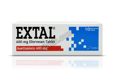 EXTAL 600 MG 10 EFERVESAN TABLET görseli