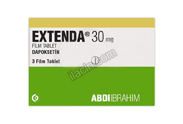 EXTENDA 30 MG 3 FILM KAPLI TABLET görseli
