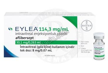 EYLEA 114,3 MG/ML INTRAVITREAL ENJEKSIYONLUK COZELTI (1 ADET) görseli