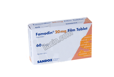 FAMODIN 20 MG 60 TABLET görseli