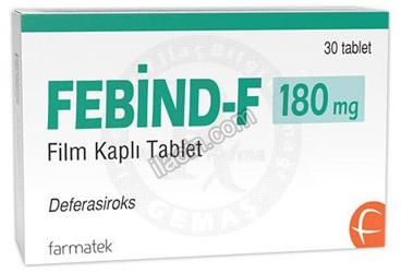 FEBIND-F 180 MG FILM KAPLI TABLET (30 TABLET) görseli