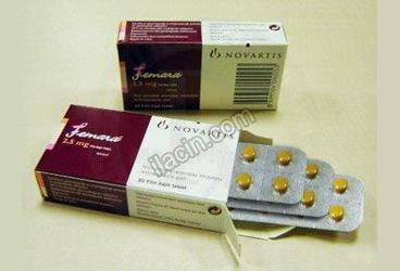 FEMARA 2,5 MG 30 FILM TABLET görseli