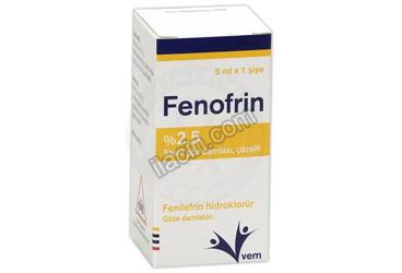 FENOFRIN % 2.5 GOZ DAMLASI, COZELTI görseli