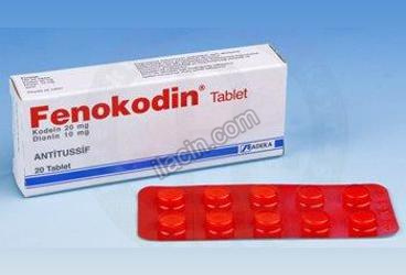 FENOKODIN 20 MG/10 MG TABLET (20 TABLET) görseli