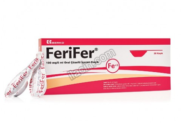 FERIFER 100 MG/5 ML ORAL COZELTI ICEREN 28 KASIK görseli