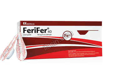 FERIFER-40 ORAL COZELTI 40 MG/5 ML 28 KASIK görseli
