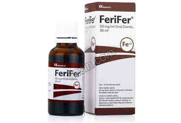 FERIFER 50 MG/ML ORAL DAMLA (30ML,1 SISE) görseli