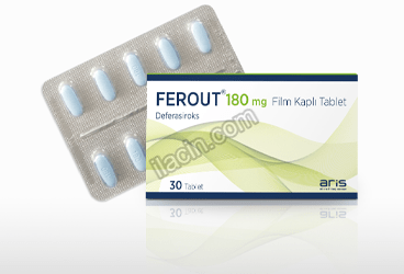FEROUT 180 MG 30 FILM KAPLI TABLET görseli