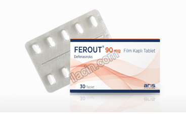 FEROUT 90 MG 30 FILM KAPLI TABLET görseli