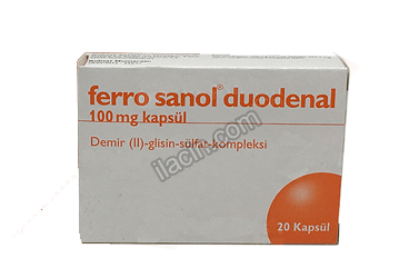 FERRO SANOL DUODENAL 100 MG KAPSUL görseli