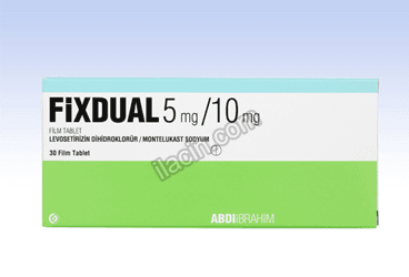 FIXDUAL 5 MG/10 MG 30 FILM TABLET görseli