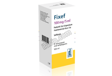 FIXEF 100 MG/5 ML PEDIATRIK ORAL SUSPANSIYON 100 ML görseli