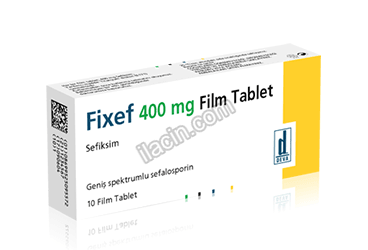 FIXEF 400 MG 10 FILM TABLET görseli