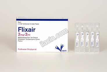 FLIXAIR 2 MG/2 ML NEBULIZASYON ICIN TEK DOZLUK INHALASYON SUSPANSIYONU ICEREN FLAKON görseli