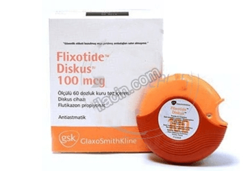 FLIXOTIDE DISKUS 100 MCG 60 DOZ DISKUS görseli