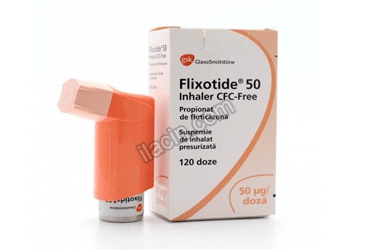FLIXOTIDE INHALER 50 MCG 120 DOZ INHALER görseli