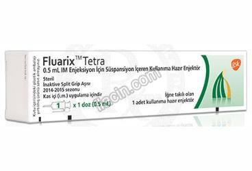 FLUARIX TETRA 0,5 ML I.M. ENJEKSIYON ICIN SUSPANSIYON ICEREN KULLANIMA HAZIR ENJEKTOR görseli